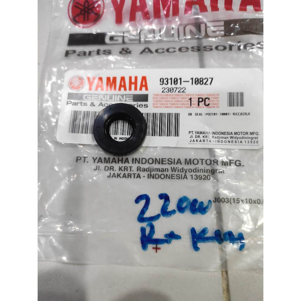 seal pompa oli rx king rxs yt115 ori