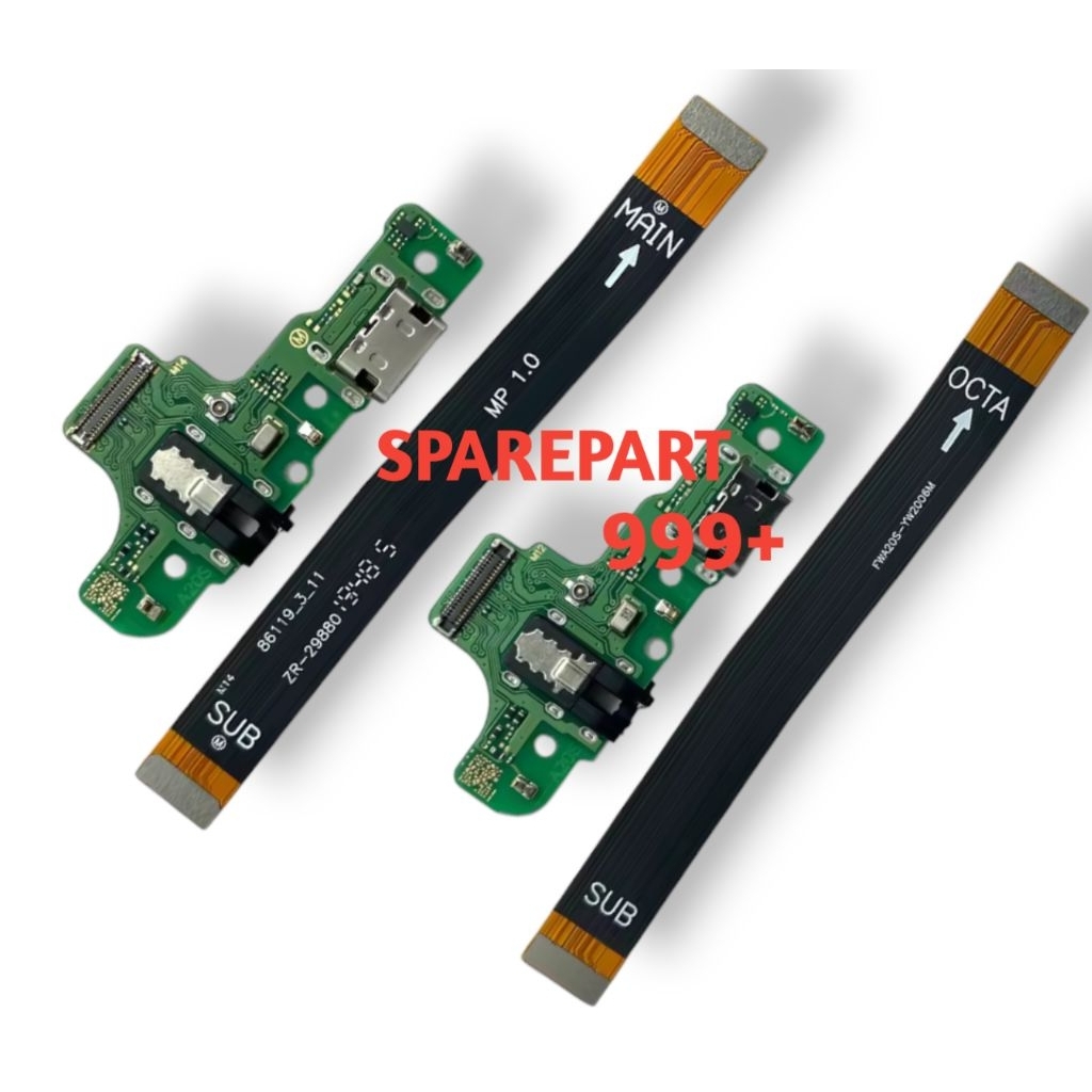PAPAN CAS SAMSUNG A20S PAPAN KONEKTOR CAS CON CHARGER SAMSUNG A20S + FLEXIBLE BORD A20S ORIGINAL
