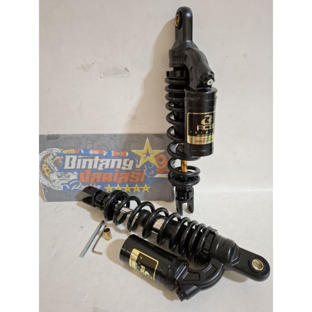 NEW ~SHOCK SHOCKBREAKER COPY RCB MODEL EVO NEW SERIES SINGLE TABUNG ATAS UK 310MM & 330MM UNIVERSAL 