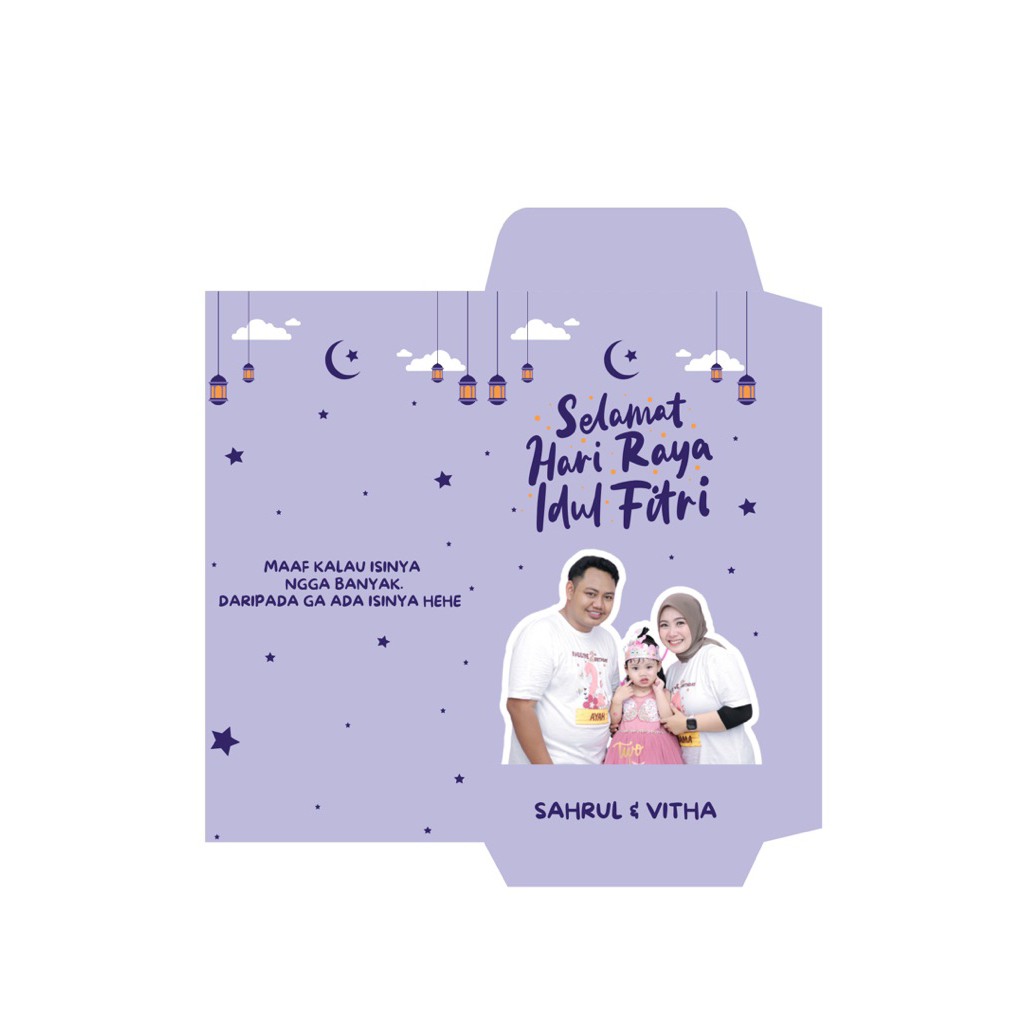 

Amplop Custom Tema Lilac - Free desain custom foto