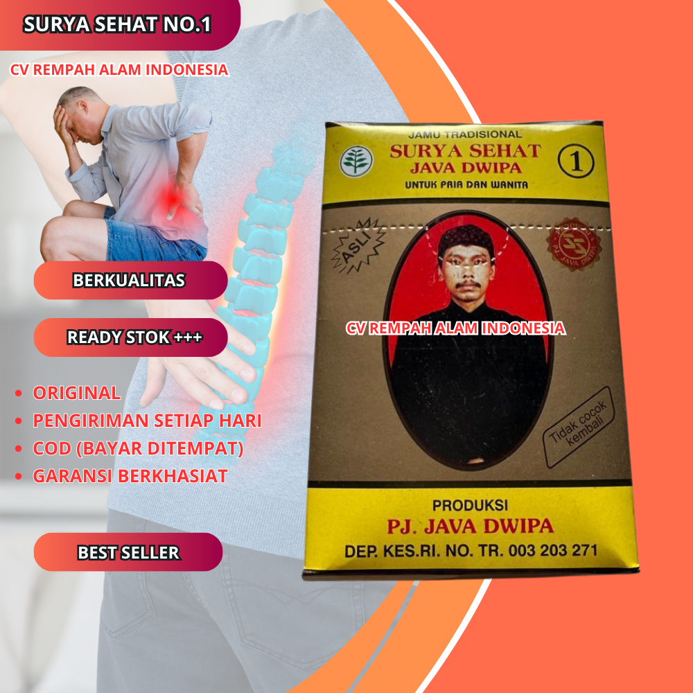 

Surya Sehat Djava Dwipa Jamu Herbal 30 Sachet