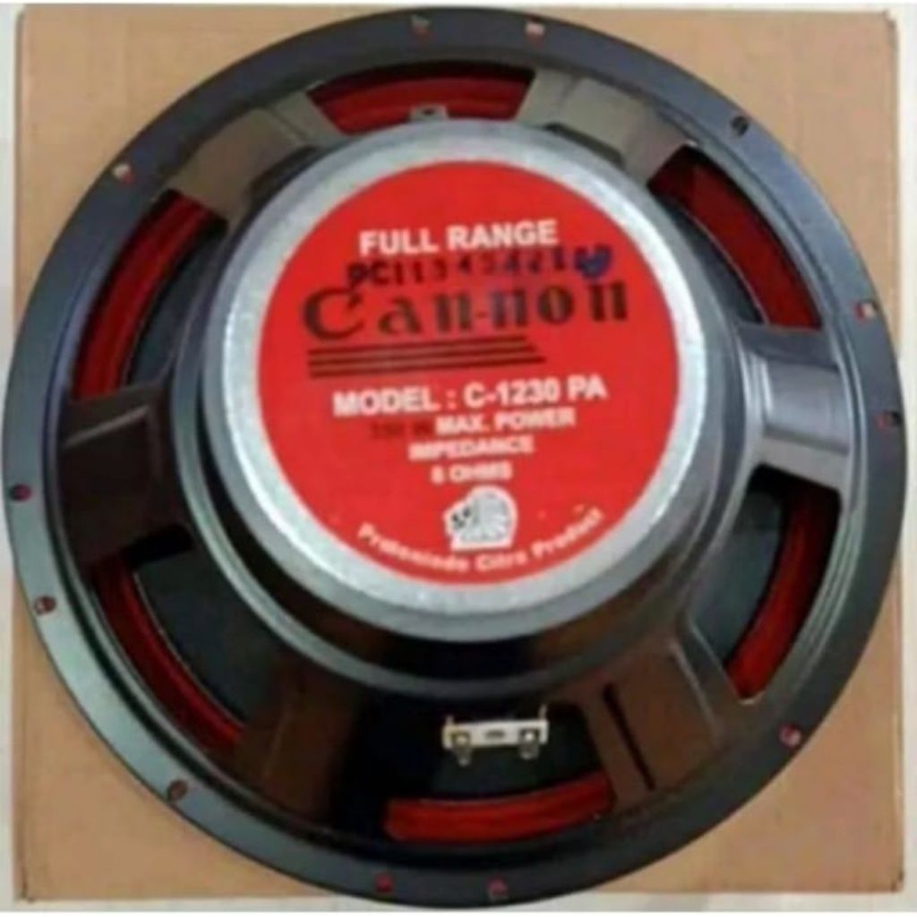 Speaker Full Range 12 Inch Cannon 1230PA Original