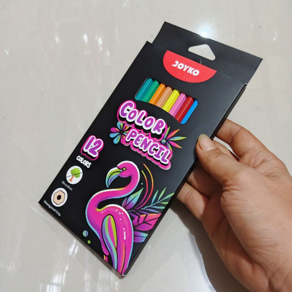 

1 Set Pensil Warna Joyko 12 Warna ( CP -0133 )