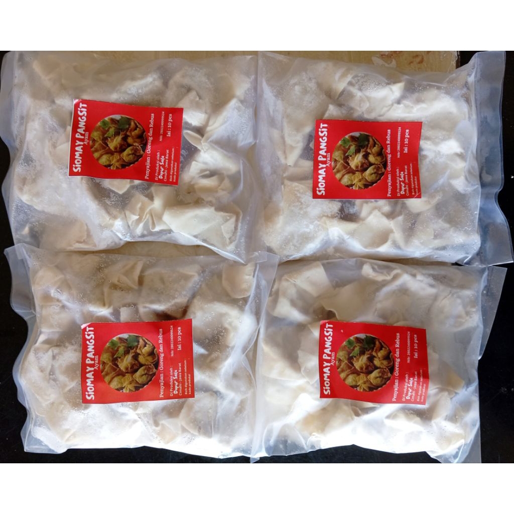 

Siomay Pangsit Goreng / Rebus