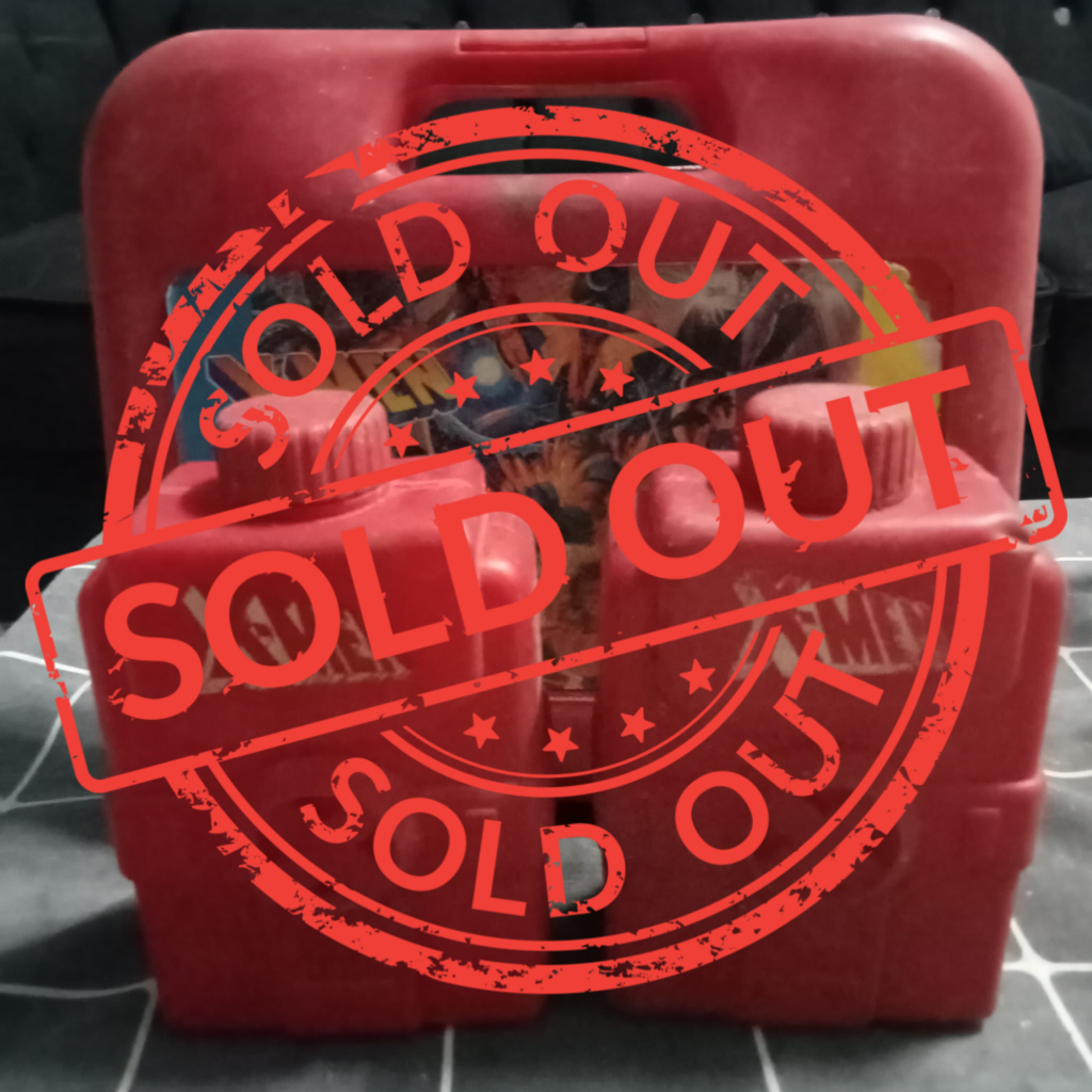 X MEN... TEXAS Chicken Vintage Tempat box bekal makanan Tempo Dulu