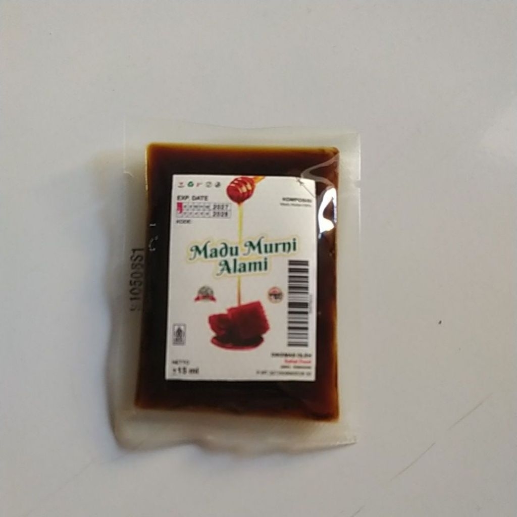 

Madu Sachet Murni Alami