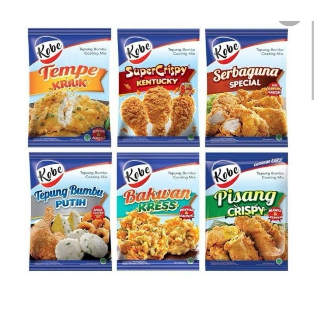 

Tepung Bumbu Kobe all variant 200 gr