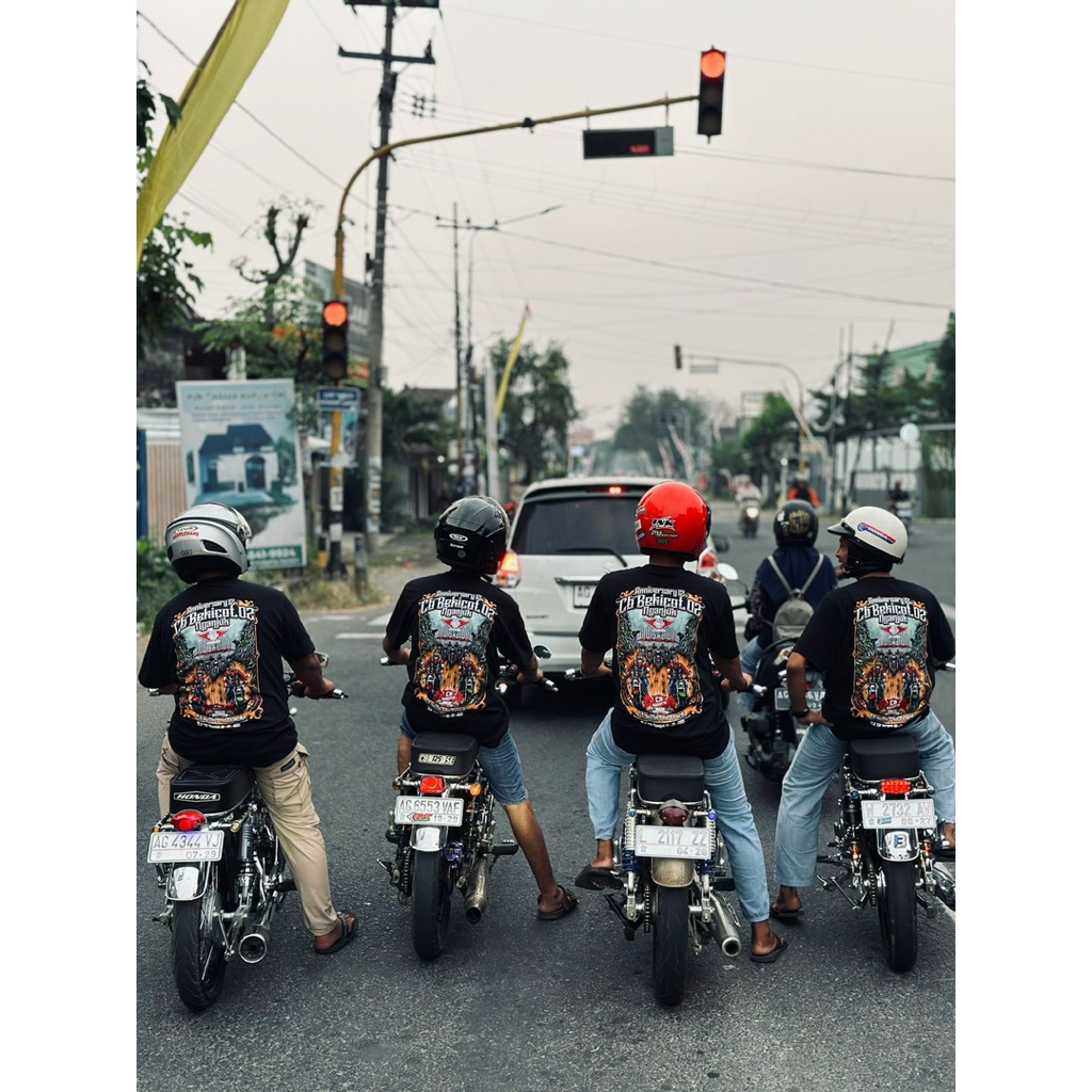 Kaos acara CB Nganjuk bersatu CB Bekicot 02 Cb Nganjuk Original kaos masih preorder ready tgl 10 sep