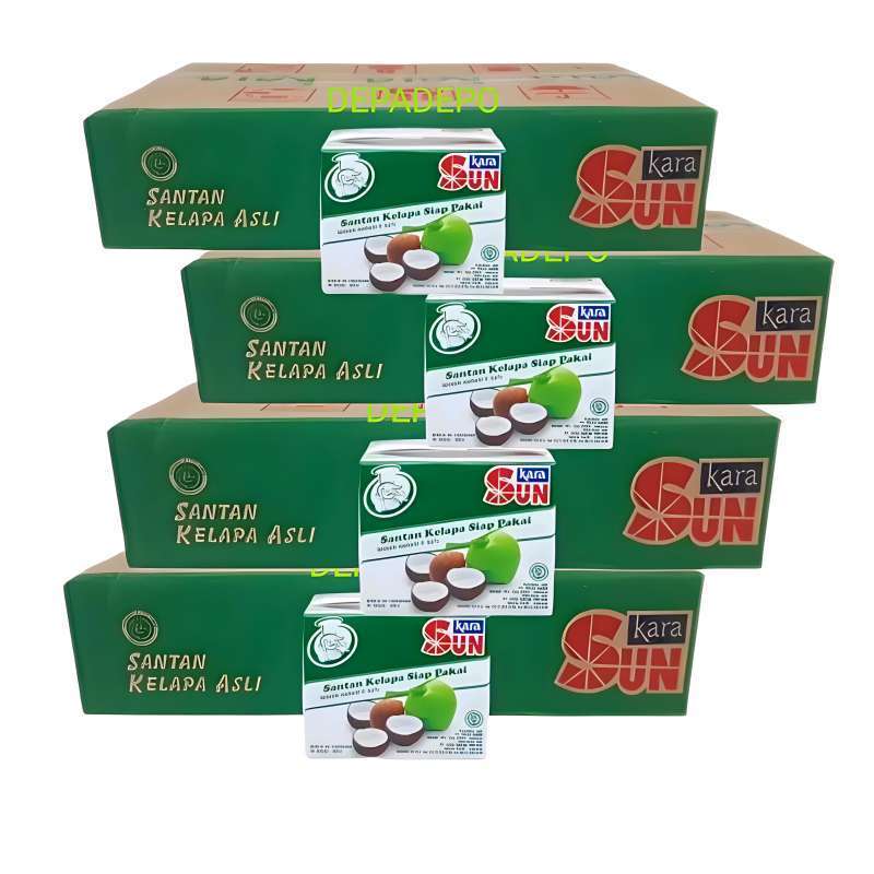 

Santan Sun Kara 200ml x 12pcs (1Dus)