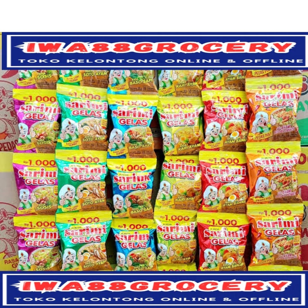 

sarimi gelas mie instan nodles siap saji 10pcs