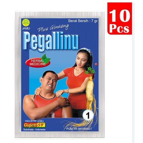 

Jamu Pegalinu Gujati59 Isi 10 Sachet