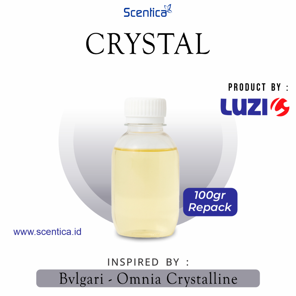 Bibit Parfum CRYSTAL Inspired By OMNIA CRYSTAL Kemasan Repack 100gr Original Product By Luzi