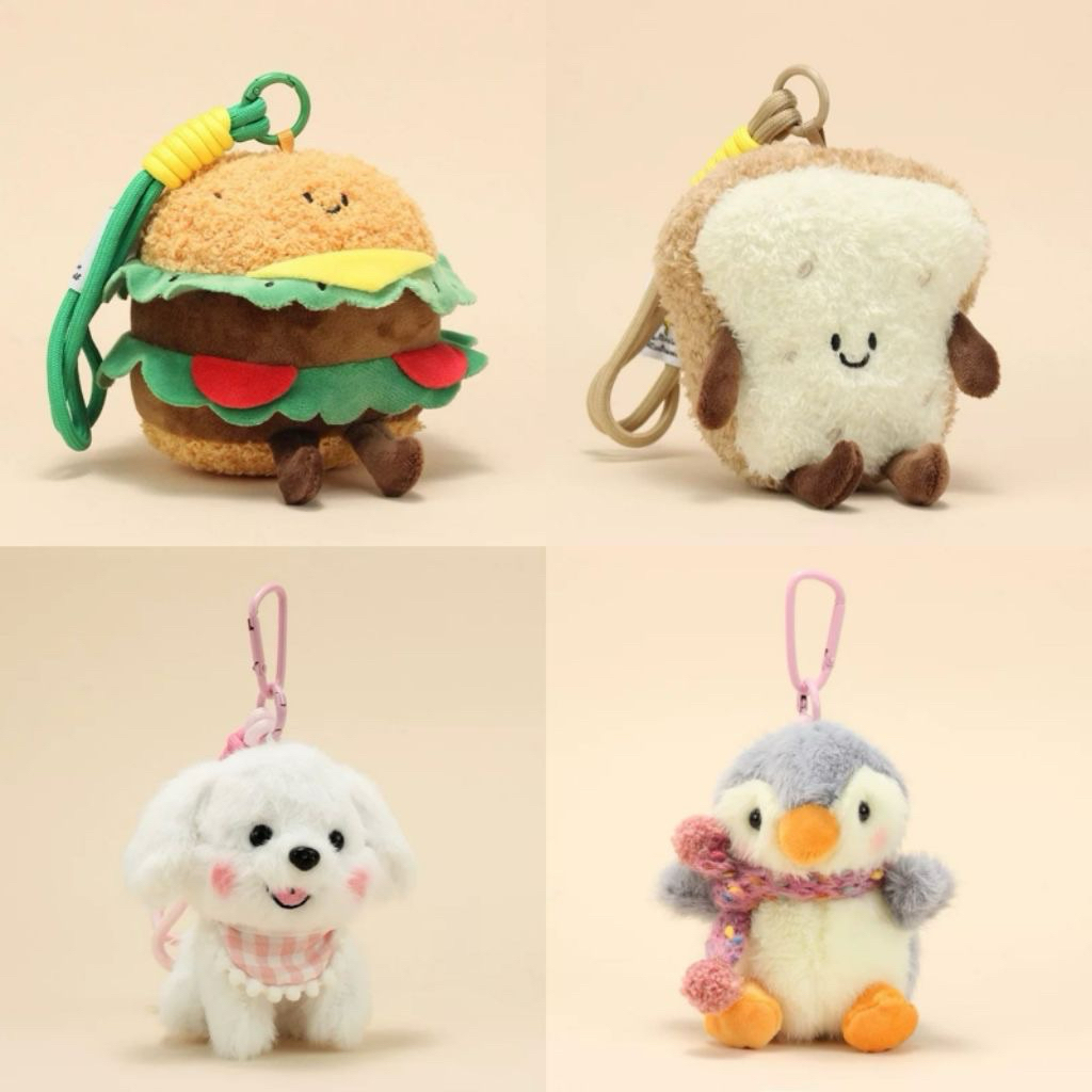 Ready Stok  Q uncle Quncle Silikon Bag Charm Vege