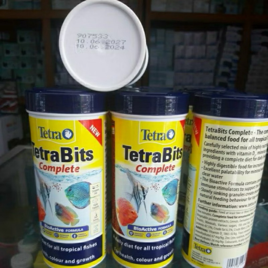 Tetra Bits/ Tertra Bits Complete / 93 gr / Makanan Discus