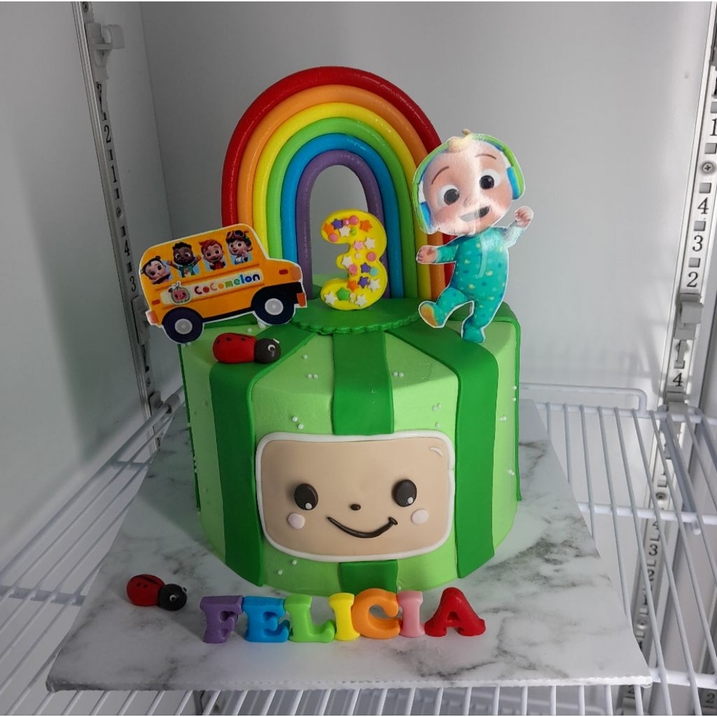 KUE ULTAH COCOMELON/ CAKE BIRTHDAY COCOMELON / KUE ULANG TAHUN COCOMELON