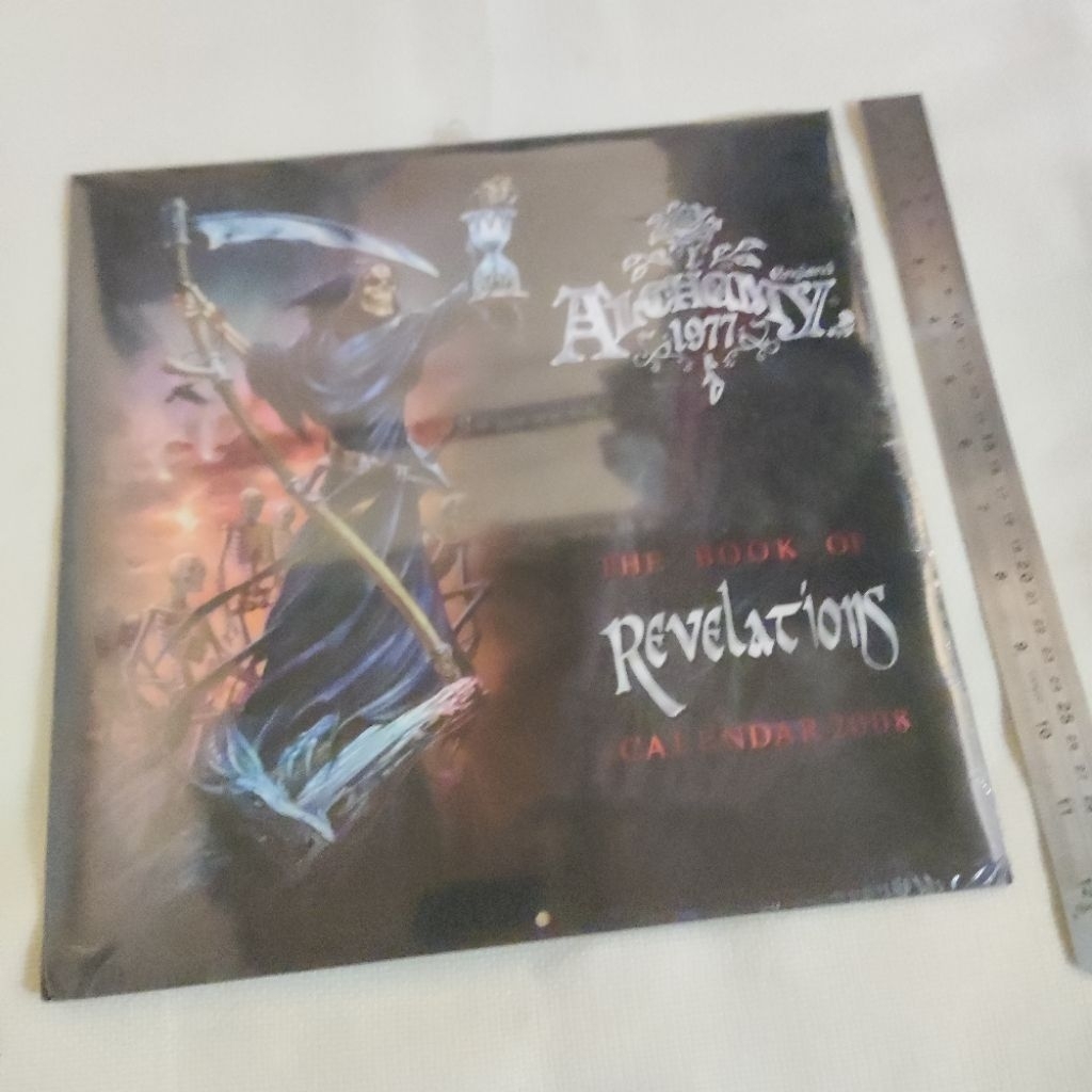 

segel ori kalendar goth 2008 calendar alchemy 1977 england koleksi revelations original