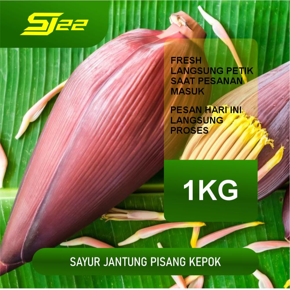 

Jantung pisang kepok 1kg