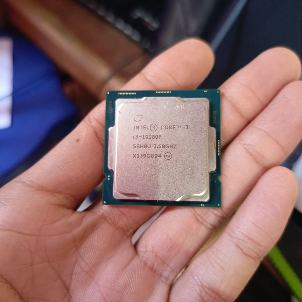 Prosessor intel Core i3 10100F tray Second