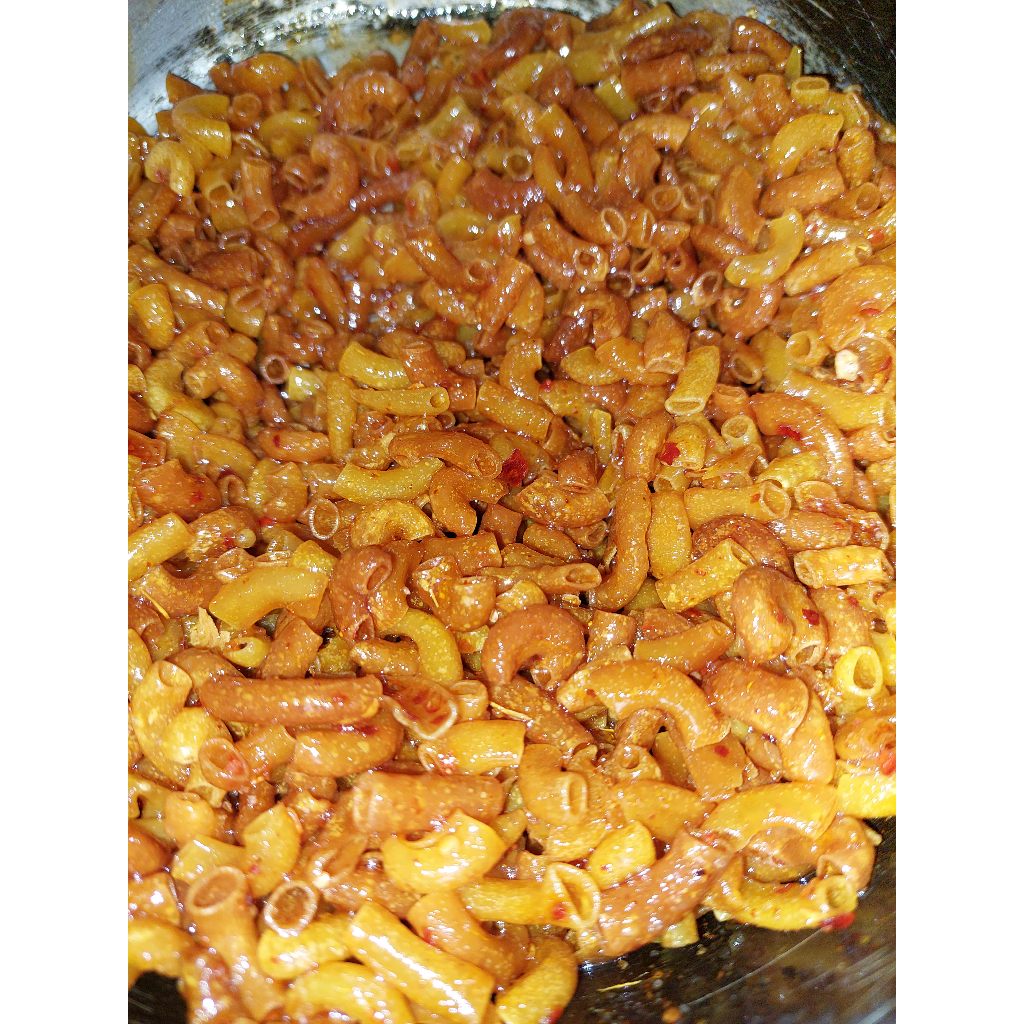 

500gr Seblak Kering Makaroni Putih Pedas Bumbu Cikruh