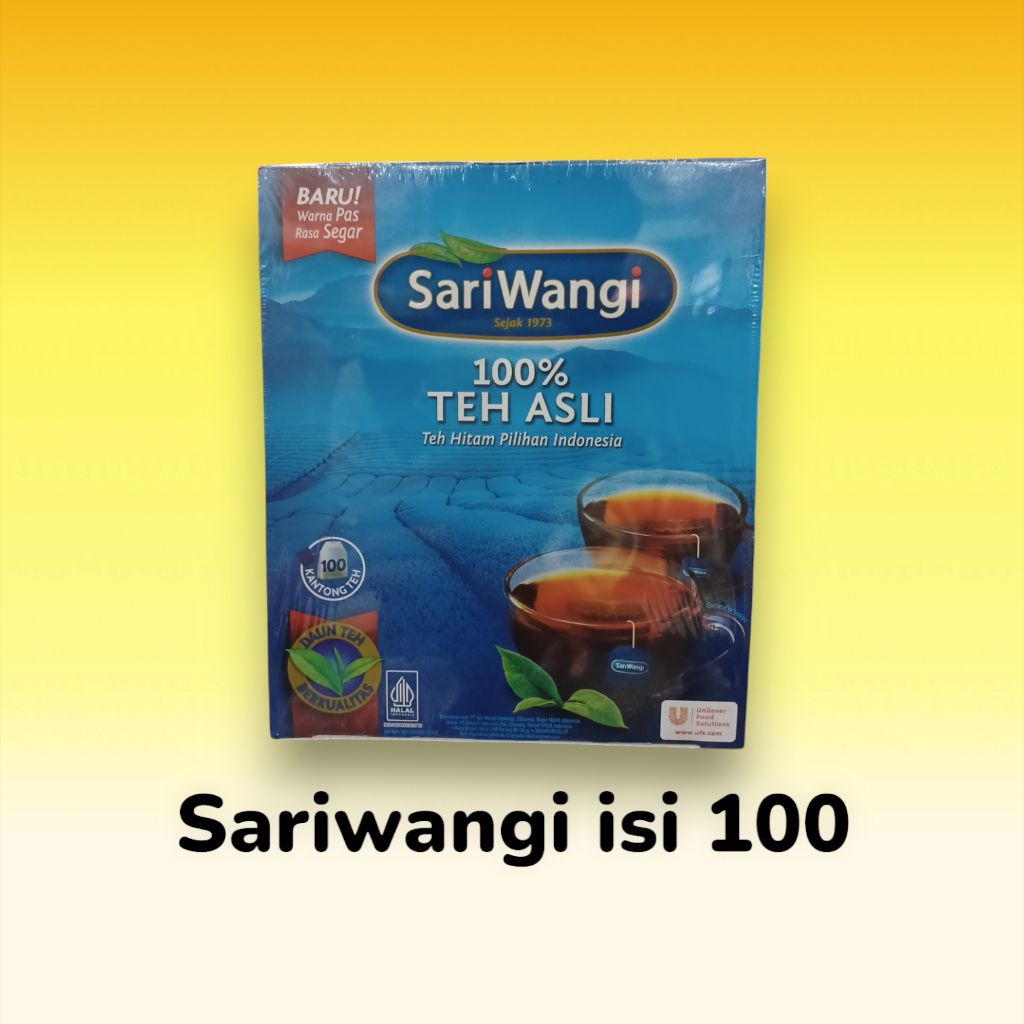 

TEH CELUP SARIWANGI ISI 100