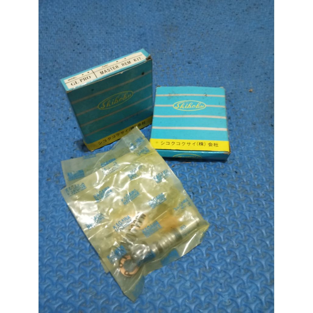 Seal Sil Master Rem Kit Depan Honda GL Pro GL Max Neotech Tiger Megapro Nissin