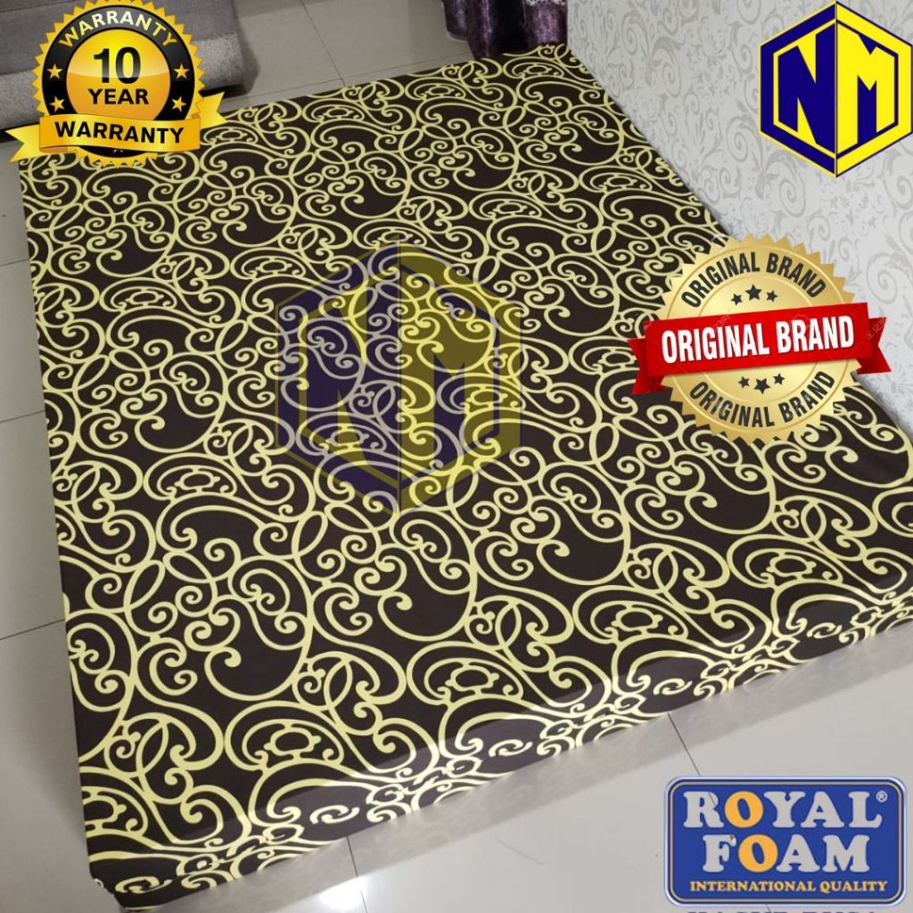 Kasur Busa Royal Foam Original 100% - Busa Kasur Density Tinggi Ukuran 90x200 cm (Nomor 4 / Single) 