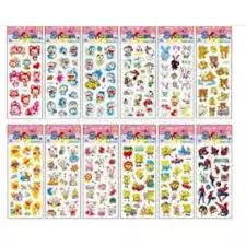 

STIKER / STICKER ANAK 3D TIMBUL / STIKER MAINAN TEMPEL / STIKER LUCU MOTIF KARAKTER MURAH