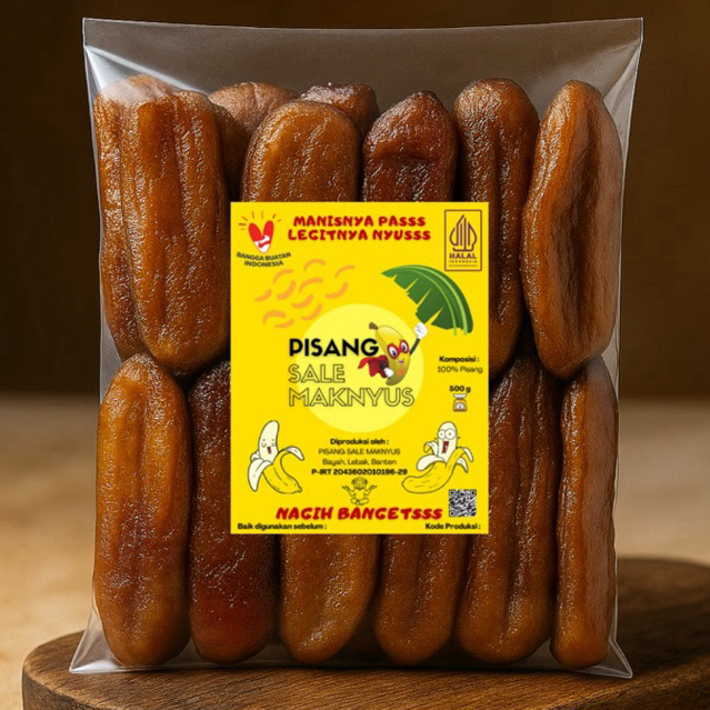 

Pisang Sale Maknyus 500g - 1/2kg Manis dan Legit