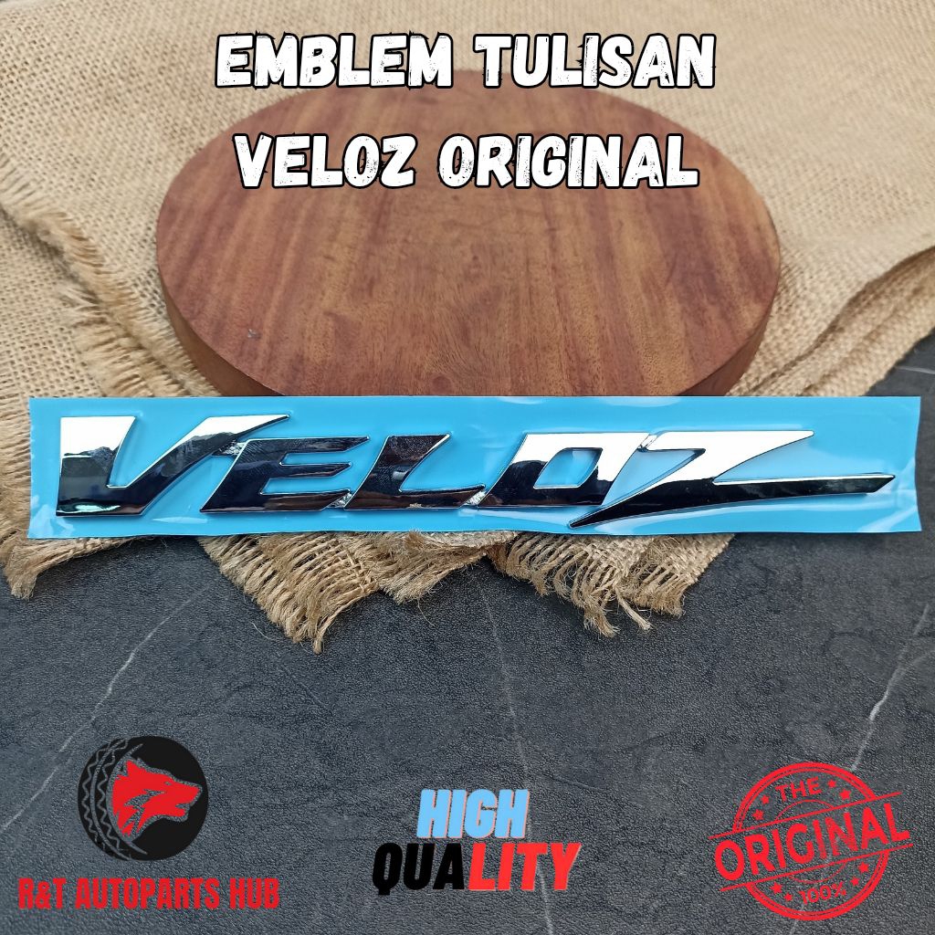Logo Emblem Bagasi Avanza VELOZ Original