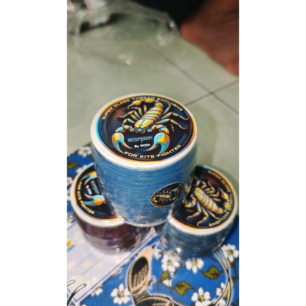 gelasan scorpion  matot putih 0.20