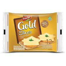 

PROCHIZ GOLD SLICE 12 'S X 1/KEJU SLICE,COCOK UNTUK MAKANAN GURIH DAN MANIS DENGAN KUALITAS KEJU TERBAIK