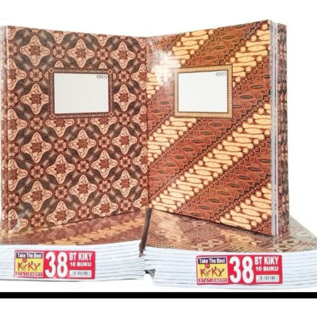 Buku Tulis Kiky Batik Isi 38 Lembar | Batik Baru | Aesthetic Buku Tulis