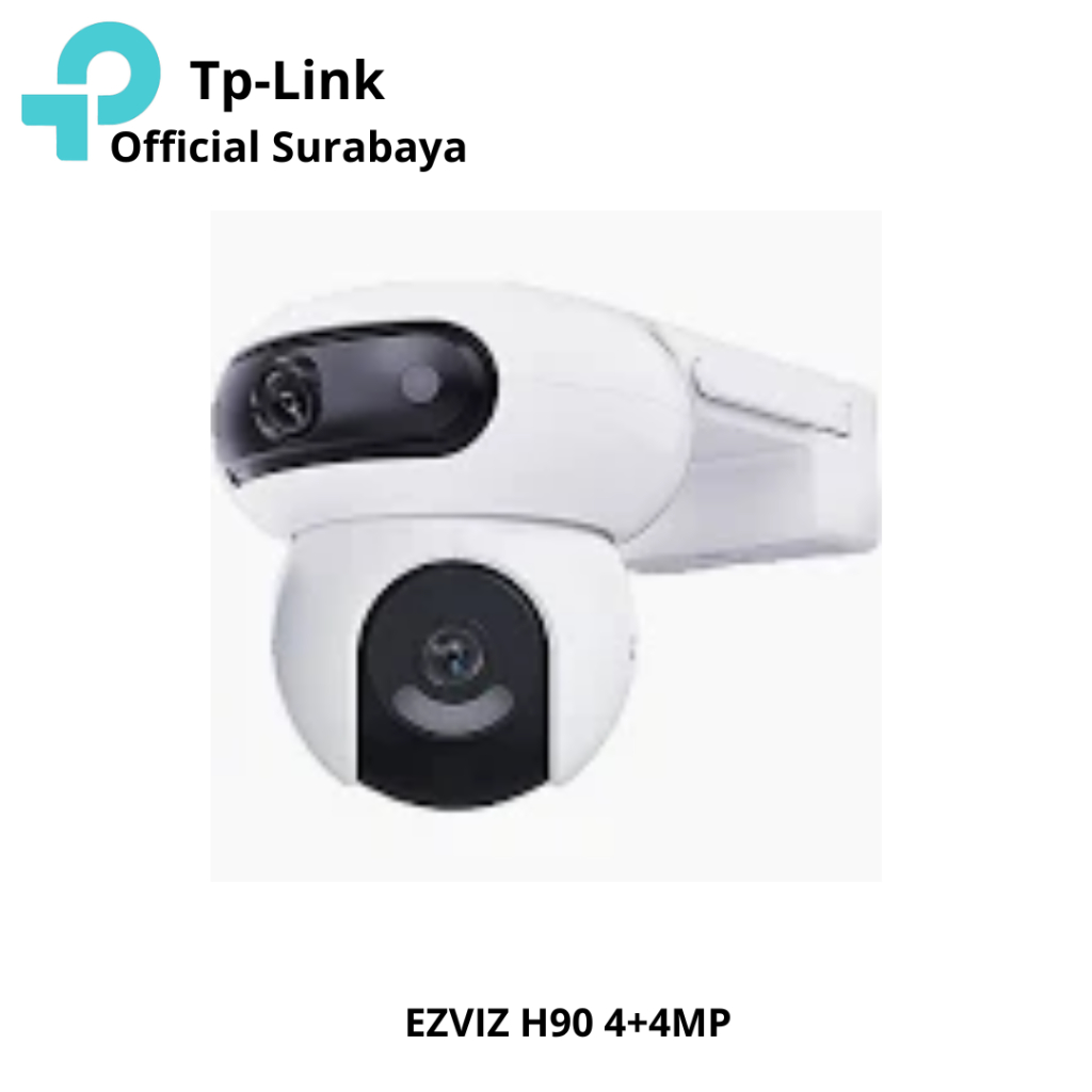 EZVIZ H90 Dual Lens 4MP+4MP ColorNight IP Camera PTZ CCTV Outdoor - Barang Terbaik