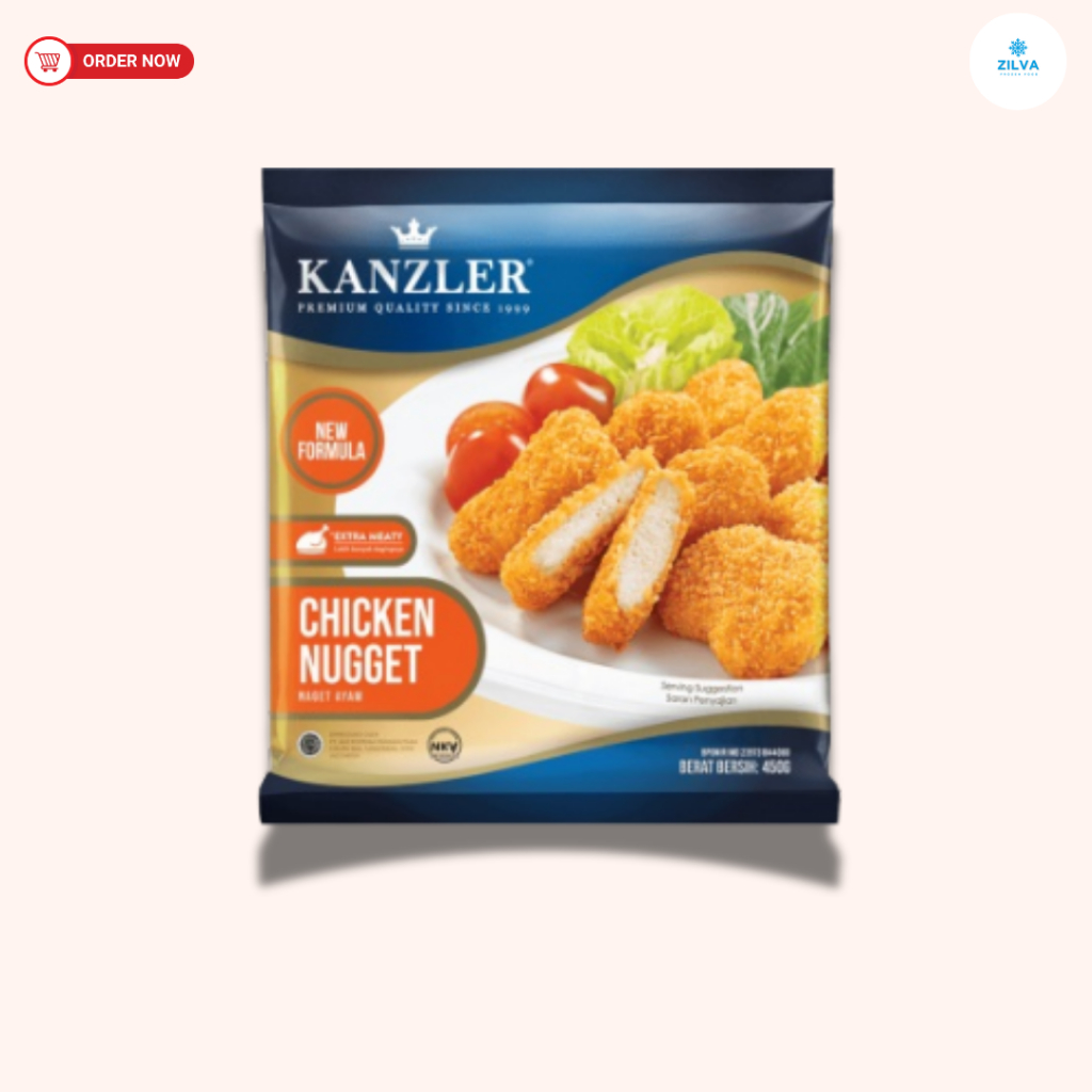 

Kanzler Chicken Nugget Premium 450g | Kanzler Naget Ayam 450g