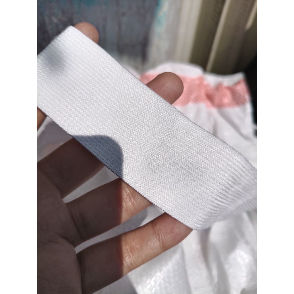 karet elastis putih 4cm kiloan