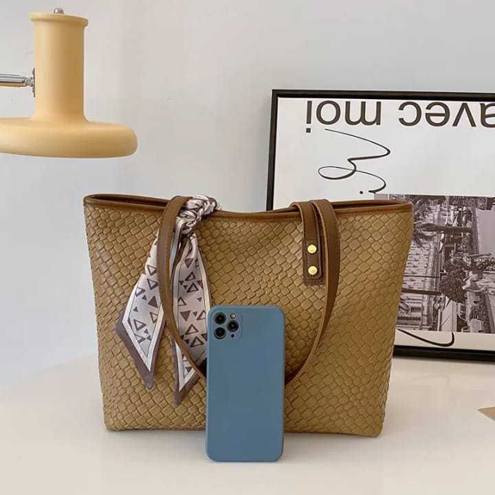 Tote Bag Wanita CENTINI Tas Bahu Tas Kuliah Wanita Free Syall Tweely