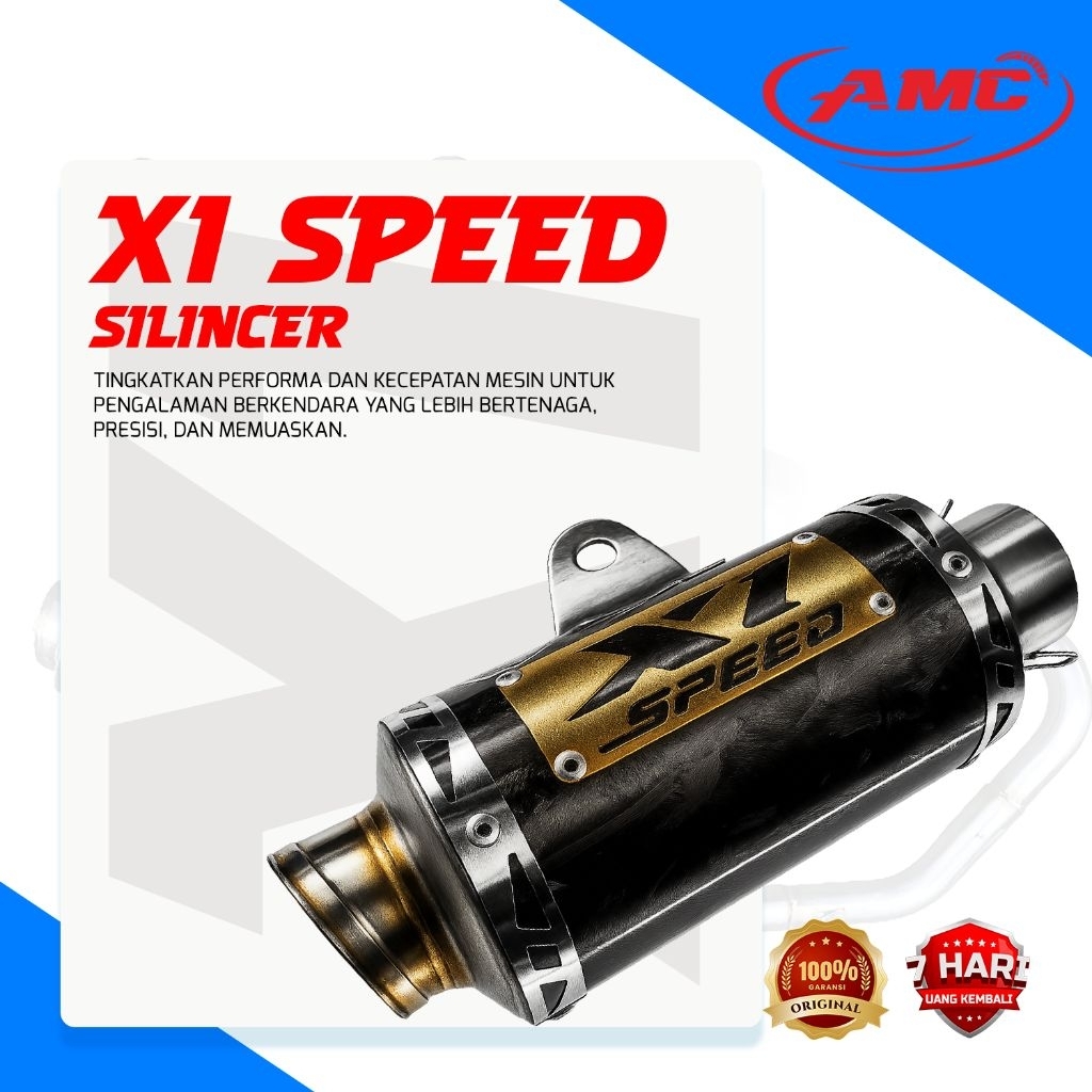 SILINCER ORIGINAL X1 SPEED LB 50 CARBON FORGED – INLET 50MM