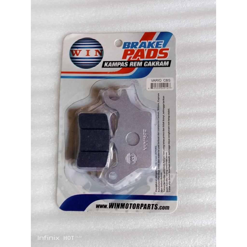 Kampas rem depan Honda Vario all series Vario 110 karbu /Vario 110 fi /Vario 125 techno /Vario 125 L