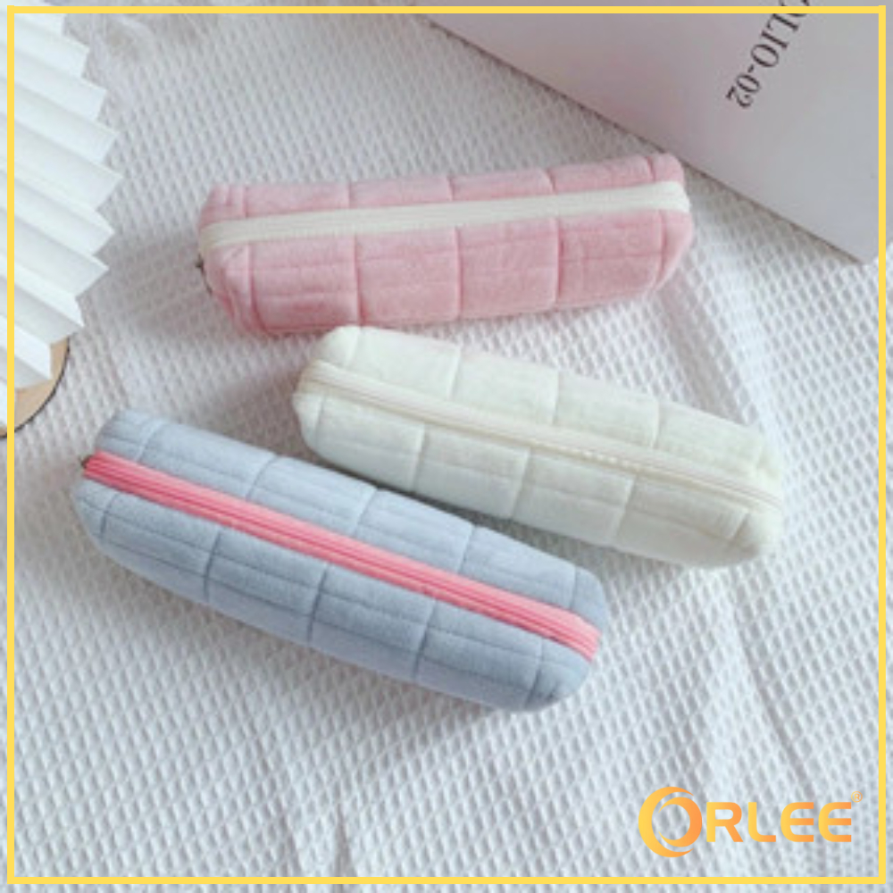 

ORLEE Kotak Pensil Tas Bantal Pillow Tempat Pensil Case Tas Bantal Kotak Pensil Siswa Pencase Kapasitas Besar Y3444