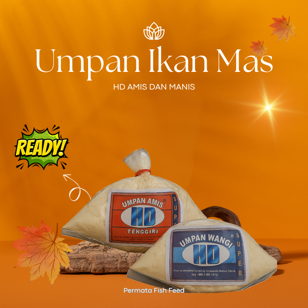 Umpan Pancing Ikan Mas HD Amis dan Wangi