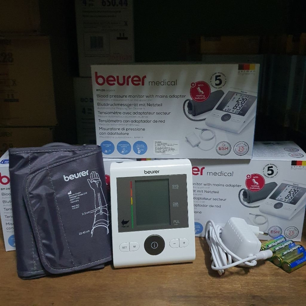 BEURER Tensimeter Digital BM 28 Beurer / Tensi Digital BM 28 Beurer / Alat Ukur Tekanan Darah BM 28 