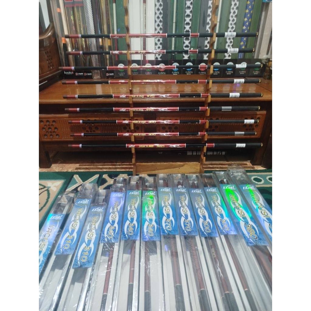 Tegek Exori Yacusi (harga sudah termasuk tambahan pvc)