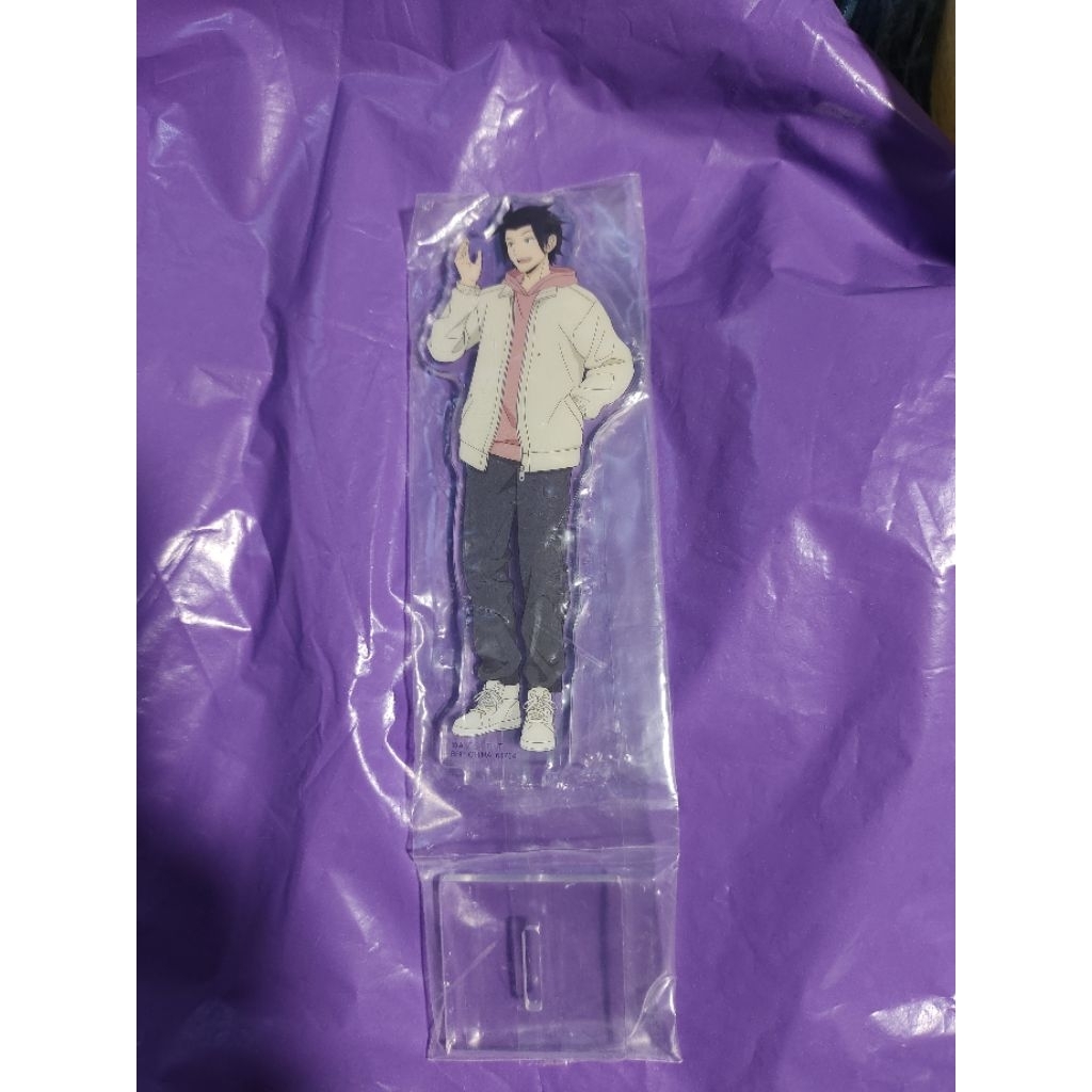 merch anime world trigger akrilik stande rubber yoshik miyafuji wing strike blaz blue todoroki serva