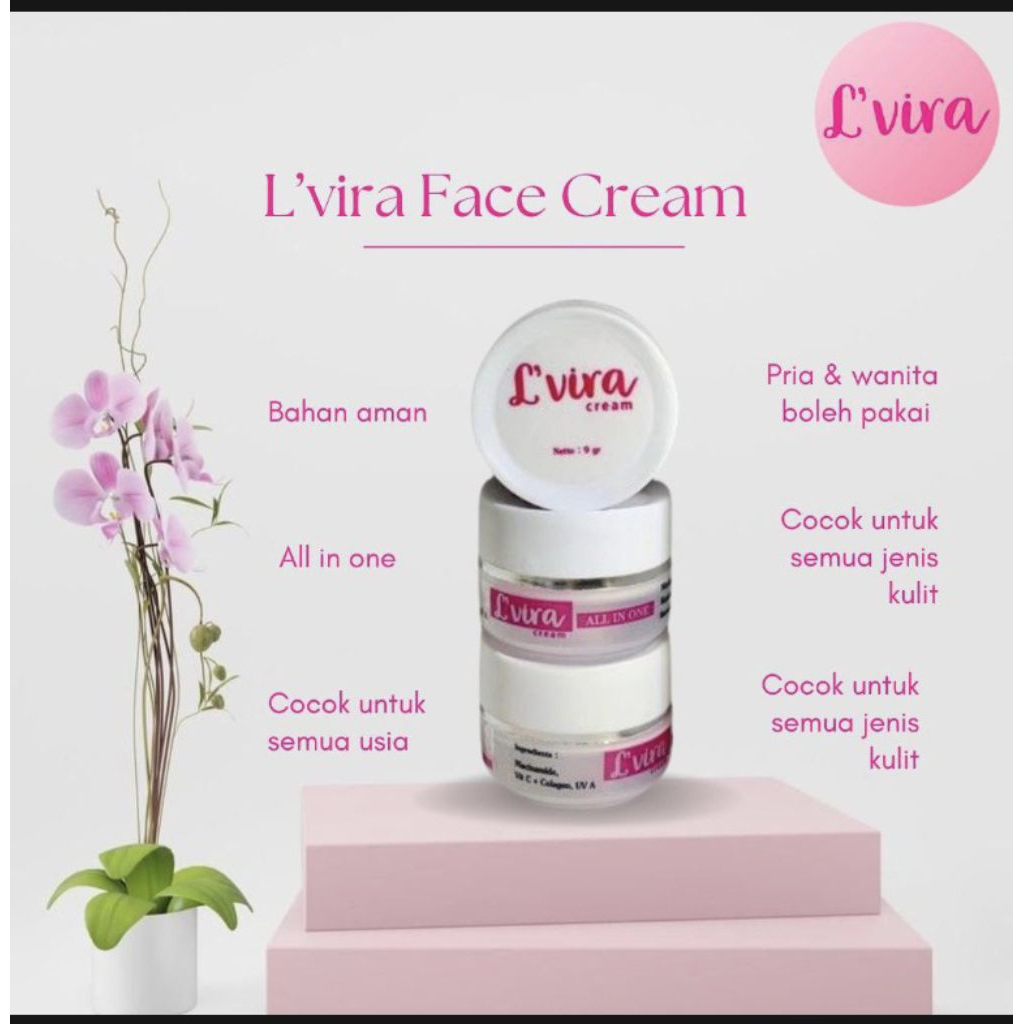 3 PCS L'vira Cream