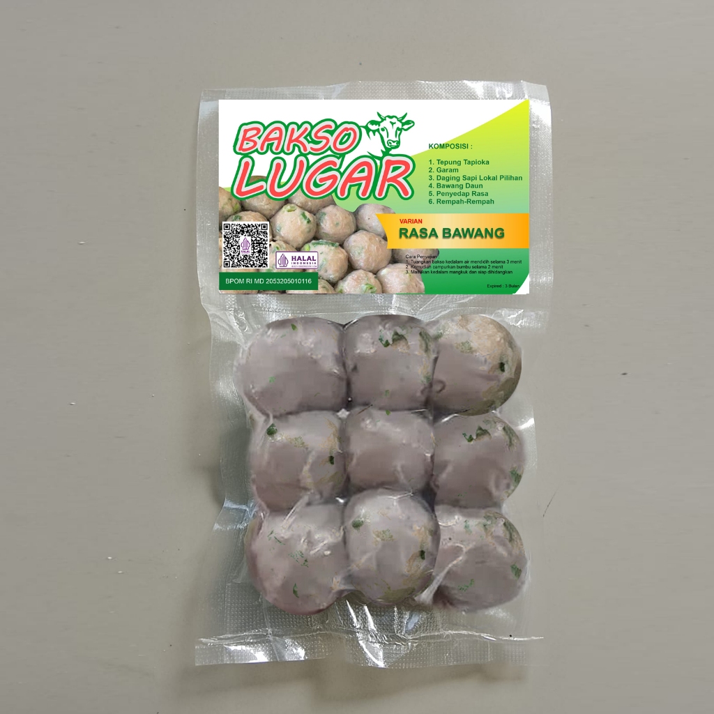 

Bakso Sapi Lugar - Bakso Sapi Original Daging Sapi Asli Varian bawang