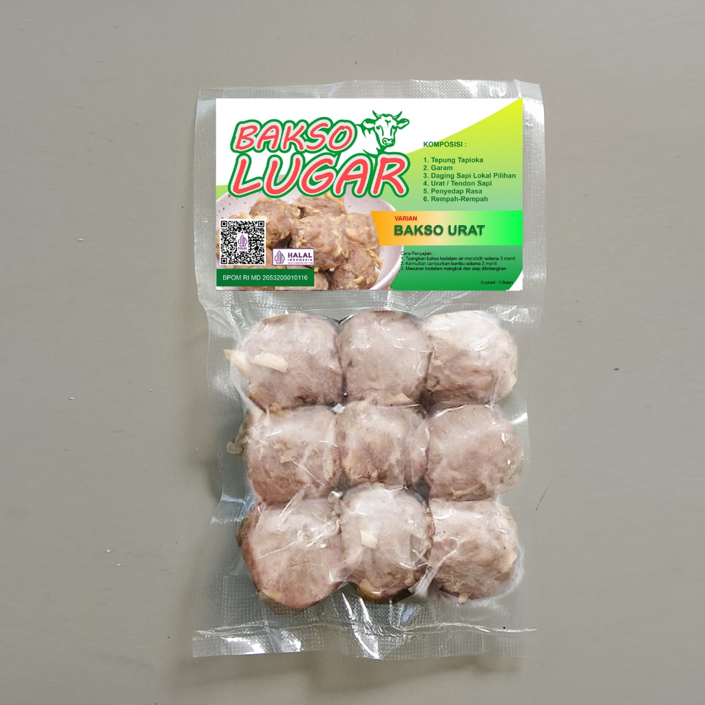 

Bakso Sapi Lugar - Bakso Sapi Original Daging Sapi Asli Varian Urat