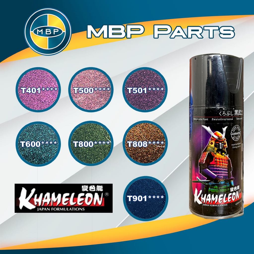 Cat Semprot Samurai Paint Khameleon Bunglon 3D 300ml / Cat Semprot Bunglon 4 Star