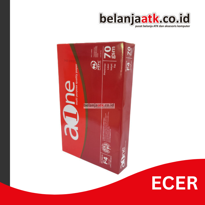 

[RIM] Kertas HVS Putih Aone F4 (Folio) 70 Gram