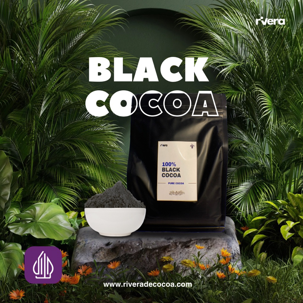 

RIVERA BLACK COCOA / BUBUK COKLAT HITAM / 100% PURE COCOA