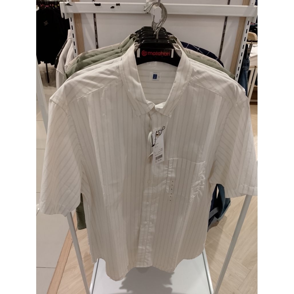 Zes Kemeja Reguler Fit Pria Lengan Pendek